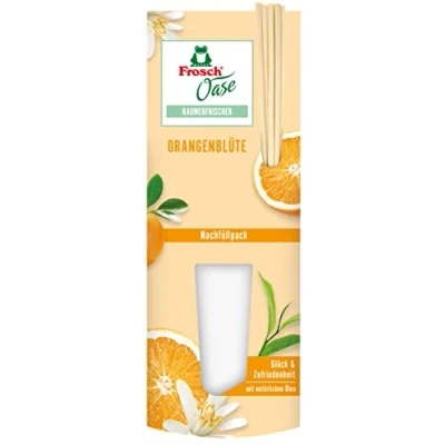 Imagen de Frosch Oase Recambios de flores azahar, 90 ml, con aceites naturales (1 unidad)