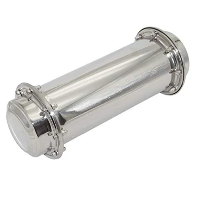 Imagen de GOONSDS Acero Inoxidable Cápsula del Tiempo De Bloqueo A Prueba Agua Contenedores Almacenamiento Regalos Future 19.68Inch / 50Cm