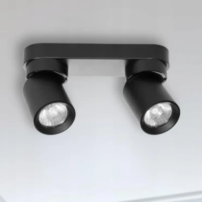 Imagen de Miratic Lampara de Techo con Fuente Luz GU10 Reemplazable 12 W máx. (bombilla no incluida) Lámpara Aplique Pared Interior Focos
