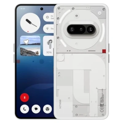 Imagen de Nothing Phone (3a) 128 GB Smartphone con cámara Delantera de 32 MP, Ultra Zoom 30x, Carga rápida a 50W y Pantalla AMOLED Flexible FHD+ 6,77&quot; Blanco