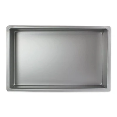 Imagen de PME Oblongo Molde para Pastel de Aluminio, Plateado, 7 x 11 2 Pulgadas