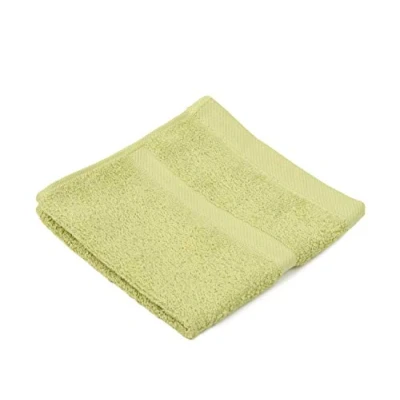 Imagen de Gözze Set de 4 toallas aseo, Suave y absorbente, Algodón, 30 x cm Verde lima