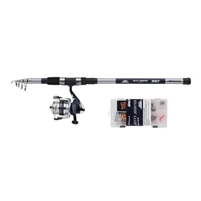 Imagen de Shakespeare Salt Jetty Jouster Tele Combo para Mar 2.40m (20 60g) Caña surfcasting