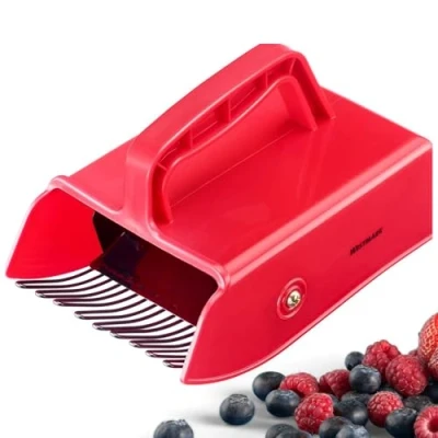 Imagen de Westmark 40412270 Recolector, óptimo para Recoger Arándanos y Otras Bayas Silvestres, el Jardín, Sin Bordes Afilados, Mango Ergonómico, Libre de BPA