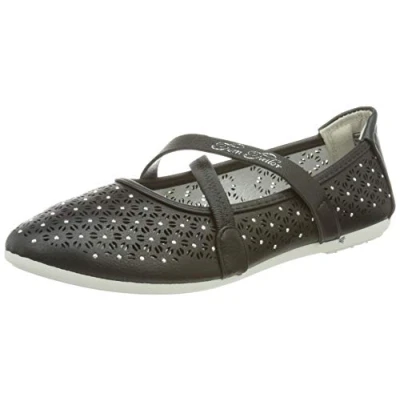 Imagen de TOM TAILOR 5372501, Zapatos Tipo Ballet, Negro, 38 EU