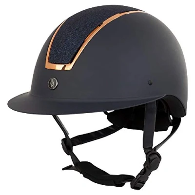 Imagen de BR casco de equitación Omega Painted Glitter 58 / 60 Armada