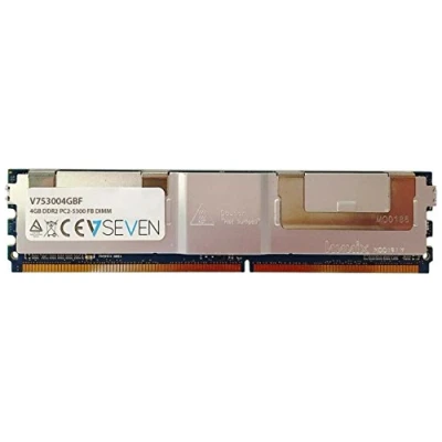Imagen de V7 V753004GBF 4GB DDR2 PC2 5300 667Mhz Server FB DIMM módulo de memoria