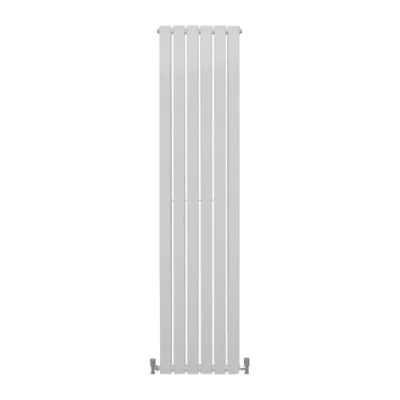 Imagen de Radiador Panel Plano Lujoso 1800x420mm 180x42cm Blanco Brillante Calefacción Calefactor Vertical Horizontal Montaje Pared Cocina Salón Baño Cepillo Limpieza Kit Reparación GRATIS Garantía 15 Años
