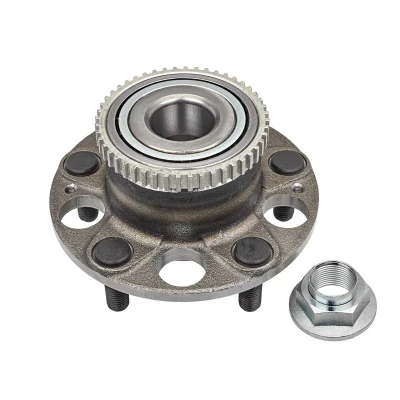 Imagen de MEYLE 31 14 752 0007 Buje de rueda 4 100 con anillo sensor ABS, cojinete incorporado material montaje añadido Eje trasero