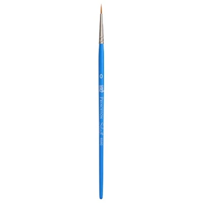 Imagen de Princeton Artist Brush Select Sintético Mango Corto Redondo Nº 0, Azul, Round 0
