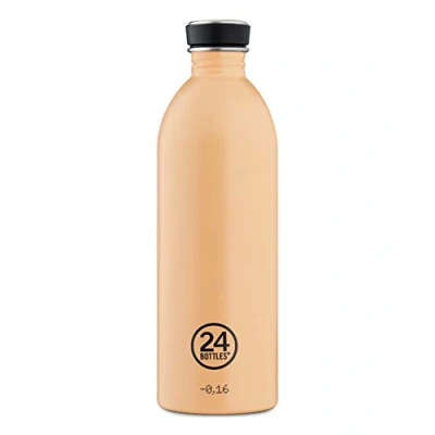 Imagen de 24Bottles Urban Bottle Pastel 1000ML Cantimplora, Talla: One Size, Peach orange