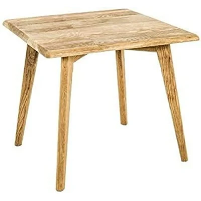 Imagen de HAKU Möbel Mesa Auxiliar Roble, Madera Maciza Dim.: AN 45 cm x AL P cm, Estilo: Tradicional