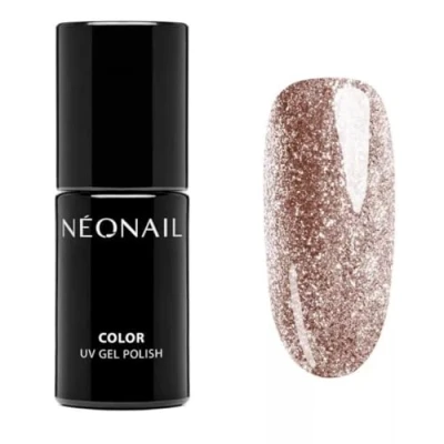 Imagen de NEONAIL Pintauñas Semipermanentes 7,2 ml Rosa Shiny Rose Esmaltes Para uñas Gel Manicura Nail Art Brillo Laca de Esmalte Purpurina