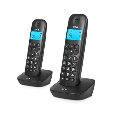 Imagen de ¡Oferta 22% ! Spc Air Pro Duo 7302N Negro Telefono Sobremesa