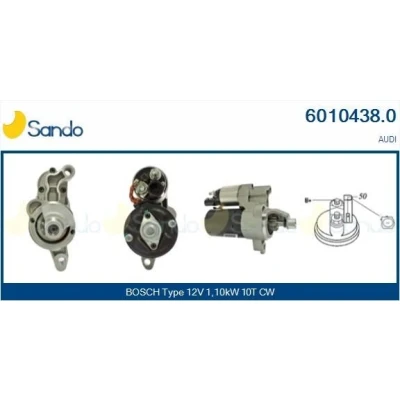 Imagen de SANDO 2015256.0 Alternador 12V 140A AUDI: A6 C6 Sedán, A4 B6 Avant, VOLKSWAGEN: Passat B5 GP Variant