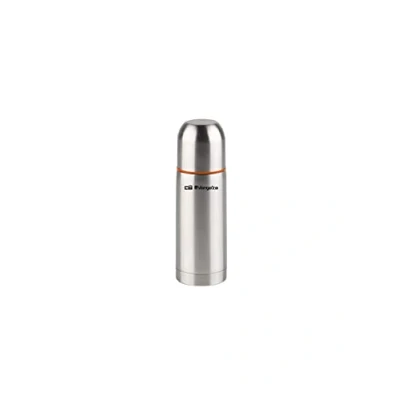 Imagen de Orbegozo TRL 160 Termo para líquidos, temperatura fría o caliente, tapón con pulsador dosificador, fabricado en acero inoxidable, 150 ml