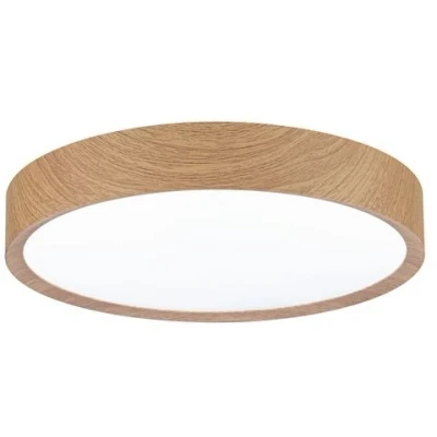 Imagen de Paulmann Tega plafón LED IP44 CCT madera