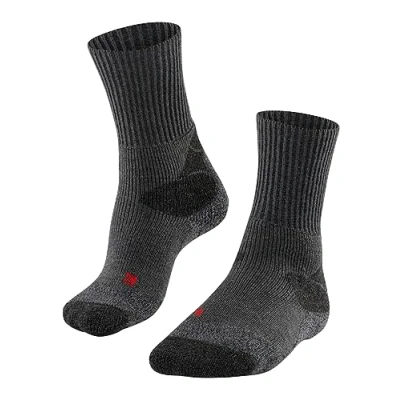 Imagen de FALKE TKX Expedition M SO hilo funcional lana anti ampollas gruesa 1 par, Calcetines para senderismo Hombre, Gris (Asphalt Melange 3180) nuevo, 42 43