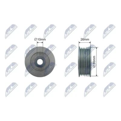Imagen de NTY RNK PE 011 Polea Tensora MITSUBISHI: ASX SUV
