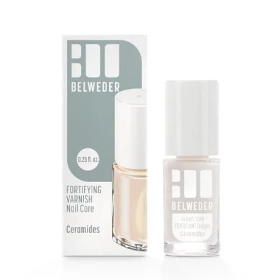 Imagen de BELWEDER Esmalte fortalecedor de uñas con ceramidas, 1 x 7,5 ml endurecedor para fragiladas, desforradas y quebradizas Semi transparente Enriquecido ceramidas