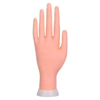 Imagen de Jzhen Mano de Caucho Flexible práctica para Aprendizaje Manicura Uñas del arte clavo