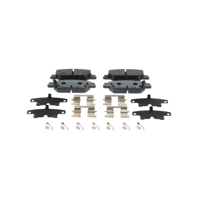 Imagen de BOSCH 0 986 460 138 Juego de pastillas freno Low Metallic con contacto aviso desgaste incorporado HONDA: CR V 5