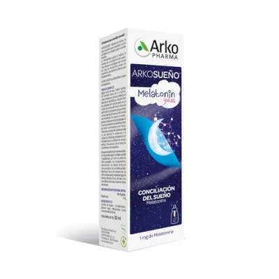 Imagen de Arkopharma Arkosueño Melatonin Gotas Ml, 1mg De Melatonina, Ayuda A Conciliar El Sueño Niños Y Adultos, Dormir Rápidamente, Agave Limón, 30 Mililitro