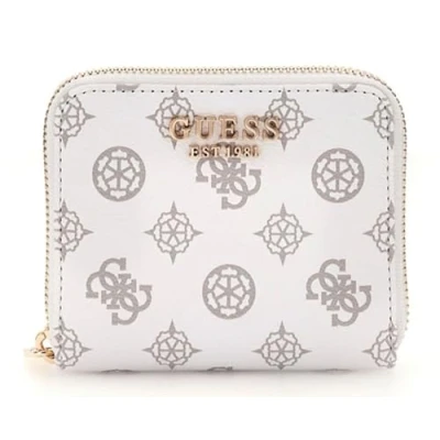 Imagen de Guess Laurel Small ZIP Around Monedero white, Mujer, Talla: One Size, White