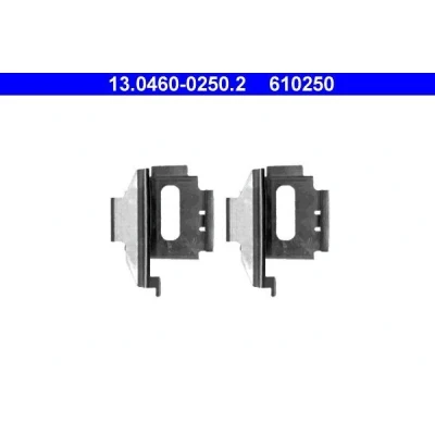 Imagen de ATE 13.0460 0250.2 Kit de accesorios, pastillas frenos MERCEDES BENZ: Vito Furgón, Sprinter 3 T Camión plataforma/Chasis