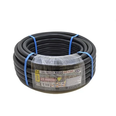 Imagen de S&amp;M 012150 Manguera de riego polietileno 25 mm x 6 atm metros color negro