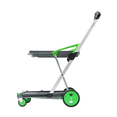 Imagen de Clax® Carro de Transporte Plegable Básico sin Caja Carrito la Compra para Pedidos