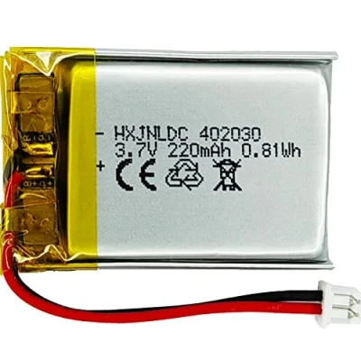 Imagen de DC 3,7v 220mah 402030 baterías Recargables de polímero Litio para DIY 3.7 5v Electronic Products, reemplazar Relojes, Auriculares y LED
