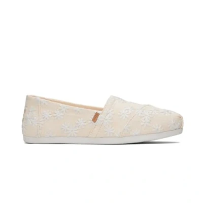 Imagen de TOMS Alpargata Cloudbound, Mocasines Planos Mujer, Natural Embroidered Floral, 43.5 EU