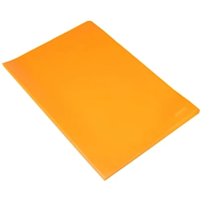 Imagen de Kangaro K 34001 Carpeta para documentos (tamaño A4, polipropileno, 120 micras, 10 unidades, 31 x 21,6 0,4 cm), color naranja