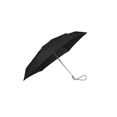 Imagen de SAMSONITE ALU Drop S 3 Section Auto Open Close Slim Paraguas Plegable, 26 cm, Negro (Black)