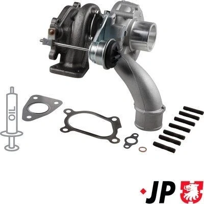 Imagen de JP GROUP 1217400100 Turbocompresor de gases escape incl. kit juntas RENAULT: MASTER 2 Kasten, Pritsche/Fahrgestell
