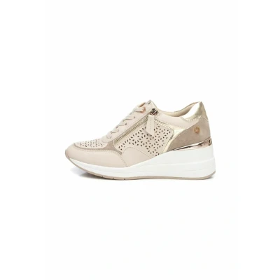 Imagen de XTI Zapatilla Mujer Beige Calzado Cómodo y Versátil Moda Casual Modelo 14363202 (Talla 41)