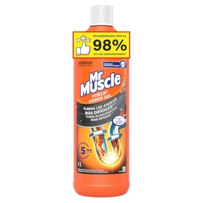 Imagen de Mr Muscle Gel Limpia Tuberías, 1L