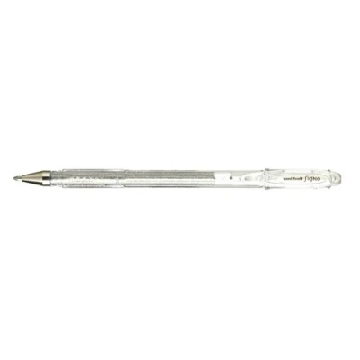 Imagen de Uni Ball Signo Gel Ink Roller AR UM120SP Glitter 0,7 mm de plata Lote 12