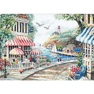 Imagen de Dimensions Café Junto al mar, Algodón, Multicolor, S
