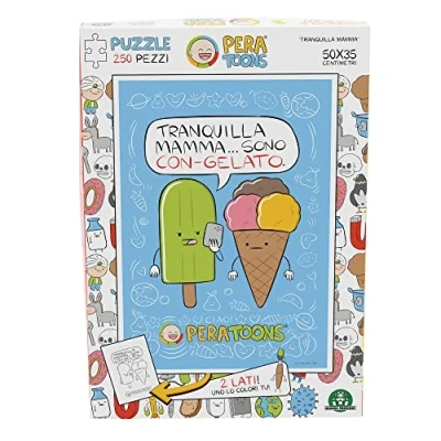 Imagen de Giochi Preziosi Gelato Hielo Pera Toons Puzzle, Multicolor (PER00300)