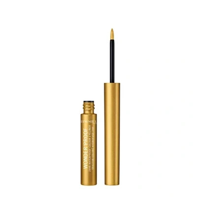 Imagen de Rimmel London Wonderproof eyeliner, 6.7 g, 007 Shiny Gold (3614226518385)