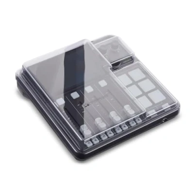 Imagen de Decksaver Cubierta para Rode Rodecaster Duo Funda Protectora de policarbonato superresistente en Color Ahumado Transparente, Fabricada el Reino Unido