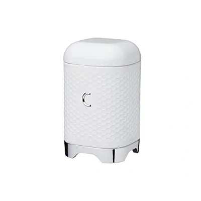 Imagen de KitchenCraft LOVCOFFEEWHT Recipiente para café, color blanco