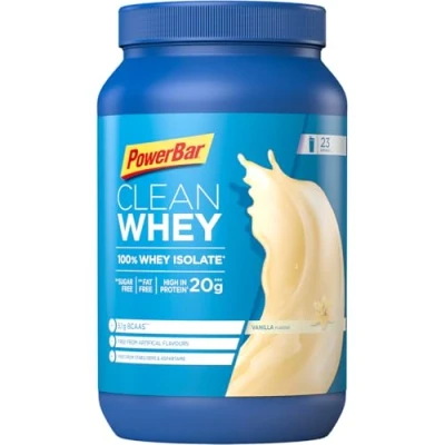 Imagen de PowerBar Clean Whey 100% Isolate Vanilla 570g Polvo de Alta Proteína Suero Aislado