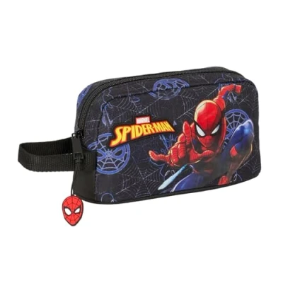 Imagen de Safta SPIDERMAN ATTACK Porta Desayunos Térmico, Termo, Portatodo, Calidad y Máxima Resistencia, Comida, Recreo, 21.5x6.5x12 cm