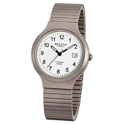 Imagen de Regent Reloj de Pulsera para hombre titanio con cordón F300,