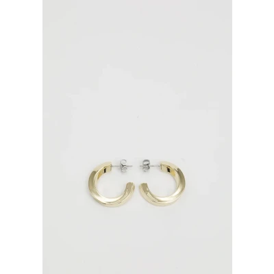 Imagen de Calvin Klein Polished Twist HOOP Earrings Pendientes goldcoloured, Mujer, Talla: One Size, Gold coloured