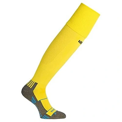 Imagen de uhlsport Team Pro Player Medias De Juego, Hombre, lima amarillo/negro, 33 36