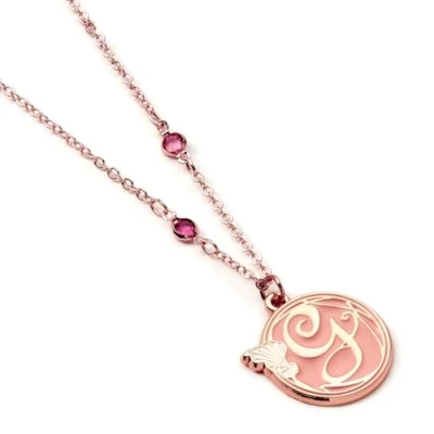 Imagen de WICKED Collar con logotipo de Glinda, oro rosa, talla única, Aleación zinc: 93% zinc, 3% cobre y 4% aluminio, Sin piedras preciosas
